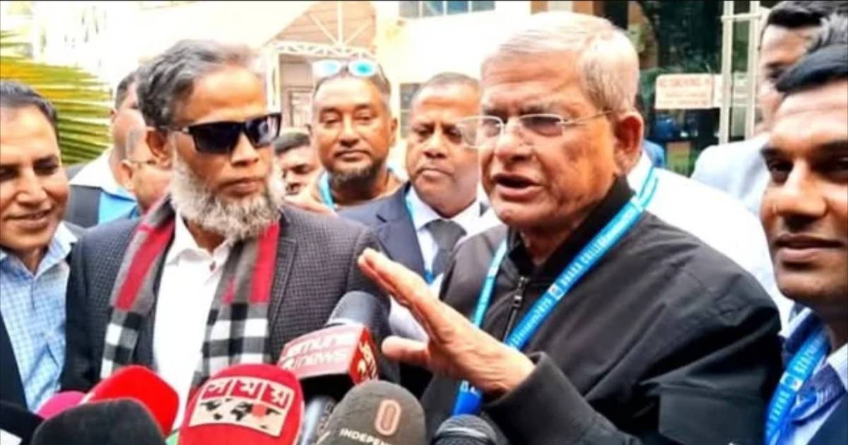 মুন্সীগঞ্জে ডালি আম্বার্স রিসোর্টে বিএনপি মহাসচিব মির্জা ফখরুল