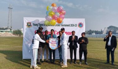 রাজশাহীতে ইয়ং টাইগার্স অনূর্ধ্ব-১৮ জাতীয় ক্রিকেট টুর্নামেন্টের উদ্বোধন