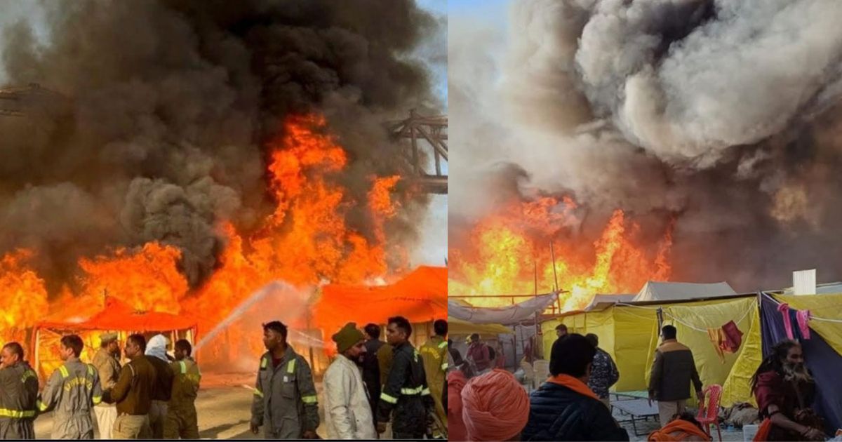 ভারতে ভয়াবহ মহাকুম্ভে বিস্ফোরণ, দ্রুত ছড়িয়ে পড়ছে আগুন
