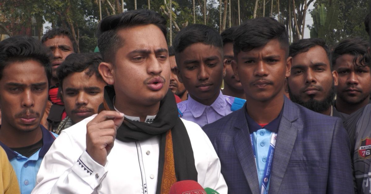 তরুণদের চিন্তাভাবনাকে রাজনীতিবিদরা হুমকি মনে করছে : সারজিস