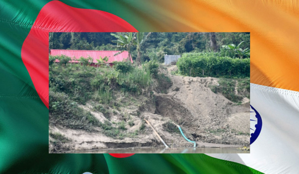চুক্তি ছাড়াই ফেনী নদী থেকে পানি তুলে নিচ্ছে ভারত
