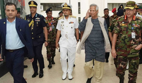 সেনাসদস্যদের সর্বদা যুদ্ধের জন্য প্রস্তুত থাকার আহ্বান প্রধান উপদেষ্টার