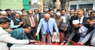 বাকৃবিতে ১০তলা বিশিষ্ট ছাত্র হলের নির্মাণ কাজের ভিত্তি প্রস্থর স্থাপন