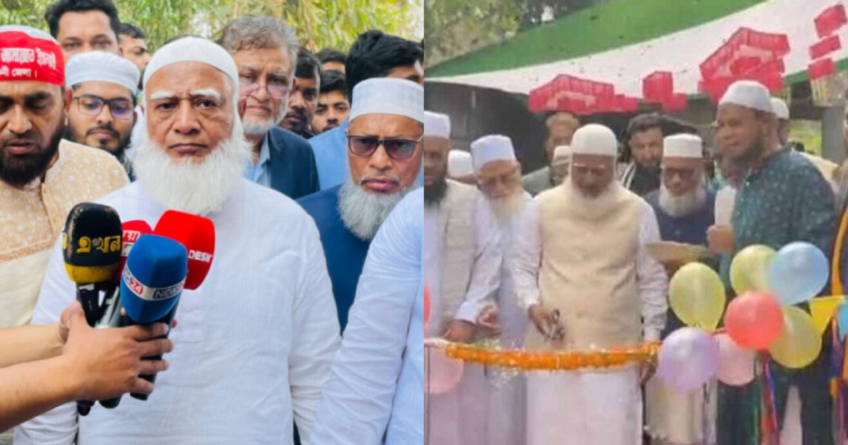 হিন্দু পরিবারকে ঘর উপহার দিলেন জামায়াত আমির