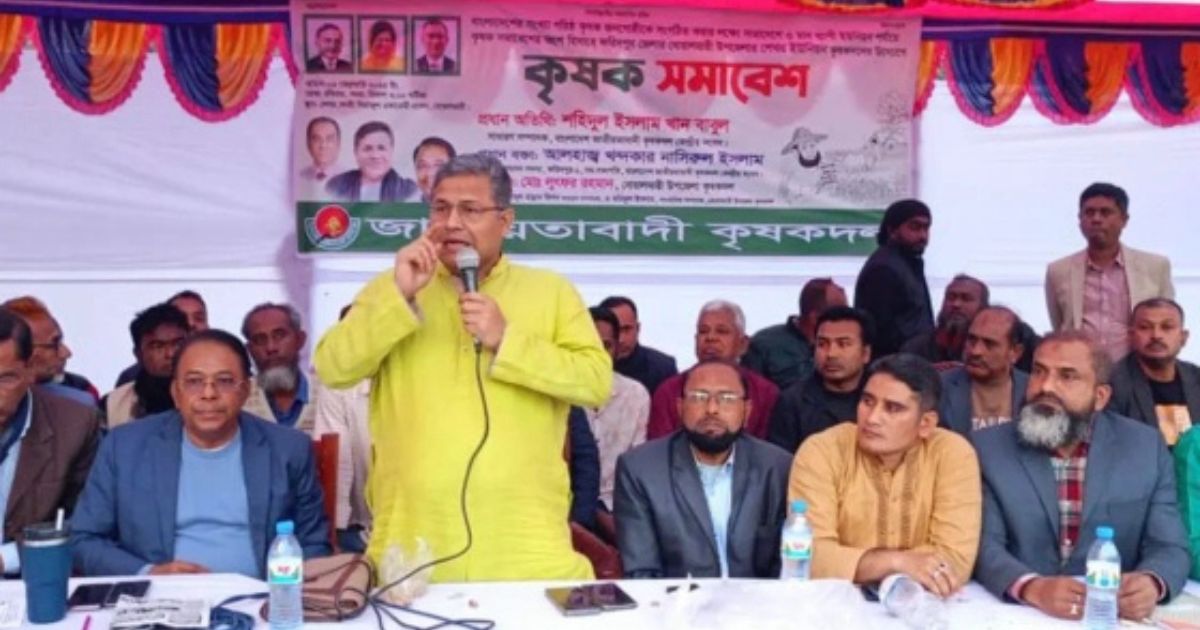 আমরা পালাই না, বিএনপি পালানোর দল করে না : শহিদুল ইসলাম বাবুল