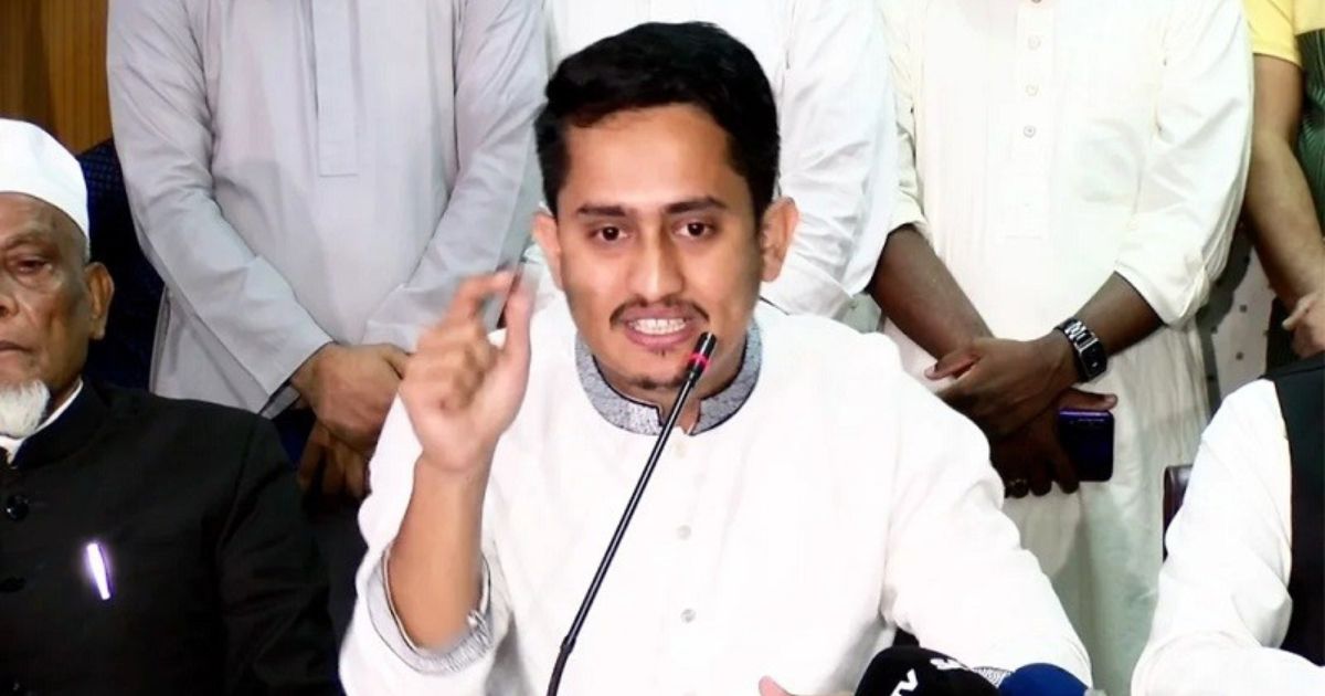 হাসিনাকে তাড়াইয়া মুজিবকে নেতা মানার কাফফারা সারজিস করেছে : সাদিকুর