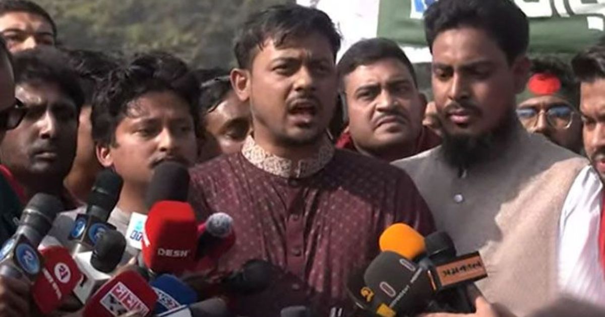 ভারতের বিরুদ্ধে শুধু স্লোগান দিলেই হবে না, ‘২৪’ সালের অর্জন রক্ষা করতে হবে : নাসির উদ্দিন