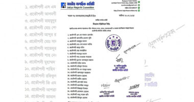 জাতীয় নাগরিক কমিটির ডিপ্লোমা ইঞ্জিনিয়ার্স উইং এর আত্মপ্রকাশ