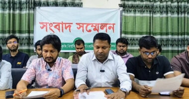 তদন্ত প্রক্রিয়ায় প্রশাসনের পক্ষপাতের অভিযোগ: শেকৃবি ছাত্রদল