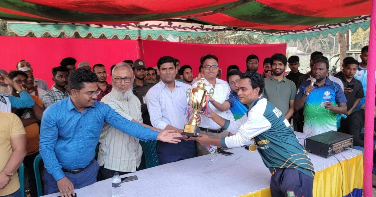 তারুণ্যের উৎসবে রাঙ্গাবালীতে জমকালো ক্রিকেট ফাইনাল অনুষ্ঠিত