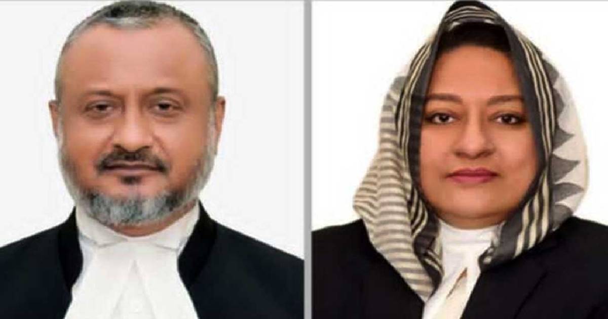 আপিল বিভাগে শপথ নিলেন নতুন দুই বিচারক