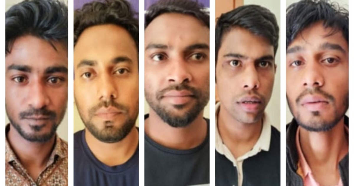যৌথবাহিনীর অভিযানে গ্রেপ্তার ৫ ডাকাতের একজন যুবদল, আরেকজন ছাত্রদলকর্মী