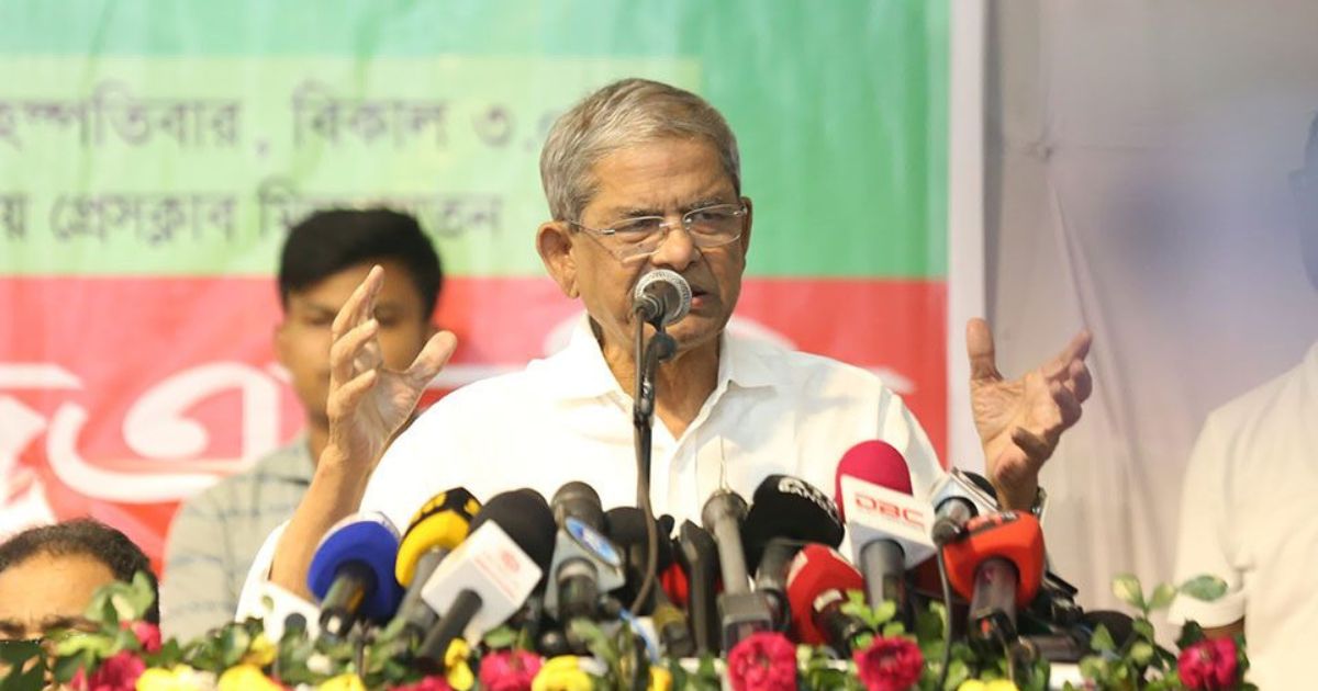 ভয়াবহ দানবীয় পরিবেশ থেকে বেরিয়ে এসেছি,সেখানে আমাদেরকে একটু ধৈর্য ধারণ করতেই হবে : ফখরুল