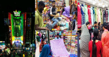 নরসিংদীতে জমে উঠেছে ঈদের কেনাকাটা