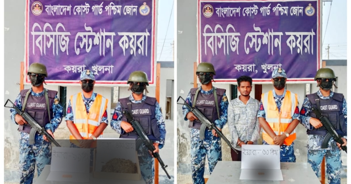 কয়রায় ইয়াবাসহ মাদক কারবারি আটক
