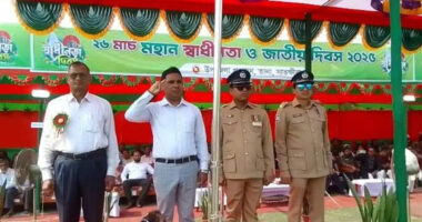 তালায় বিনম্র শ্রদ্ধায় মহান স্বাধীনতা দিবস ২০২৫ পালিত