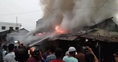 গলাচিপায় অগ্নিকান্ডে কোটি টাকার মালামাল পুড়ে ভস্মীভূত