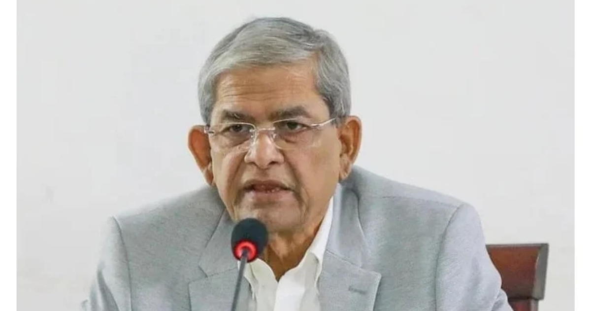 ফ্যাসিবাদের সঙ্গে আপস নয়, অবশ্যই নিশ্চিহ্ন করব: মির্জা ফখরুল