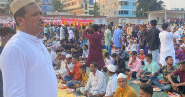 তারেক রহমানের নির্দেশে ২৫ হাজার রোজাদারদের ইফতার করালেন এ আর মামুন