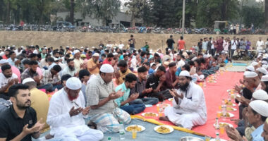 দুর্গাপুরে সোহেল খানের উদ্যোগে ইফতার ও দোয়া মাহফিল