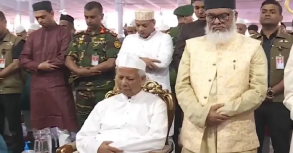 জাতীয় ঈদগাহে প্রধান উপদেষ্টার ঈদের নামাজ আদায়