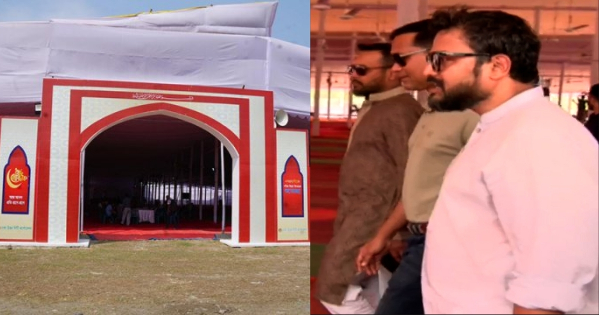 বাণিজ্য মেলার পুরাতন মাঠে লাখো মুসল্লির ঈদ জামাতের প্রস্তুতি সম্পন্ন