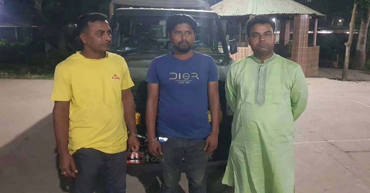 সিংড়ায় ট্রাকে চাঁদাবাজি, বিএনপি নেতাসহ তিনজন আটক