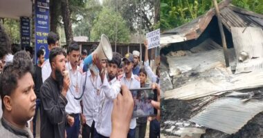 স্কুল ছাত্রী হত্যায় উত্তাল লালমনিরহাট, গ্রেফতারের পর উত্তেজনায় অগ্নিসংযোগ