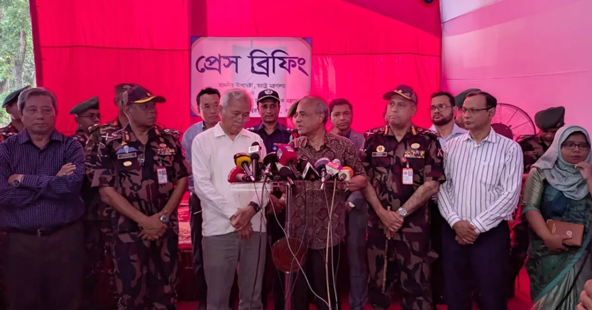 চাঁদাবাজদের ছাড় দেওয়া হবে না : স্বরাষ্ট্র উপদেষ্টা