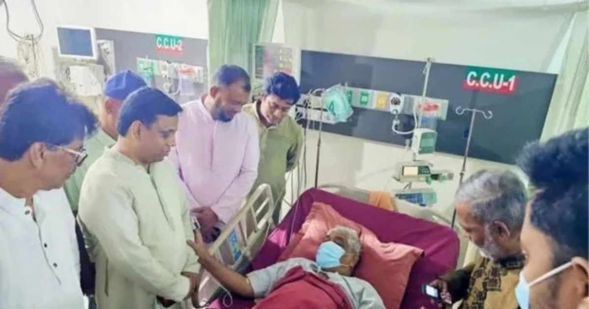 হঠাৎ অসুস্থ হয়ে সিসিইউতে ভর্তি বিএনপি নেতা বরকত উল্লাহ বুলু