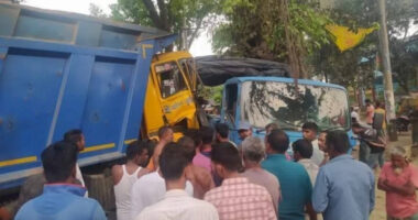 ড্রাম ট্রাকের ধাক্কায় লালমনিরহাটে ১৫ পুলিশ সদস্য আহত, চালক গ্রেফতার