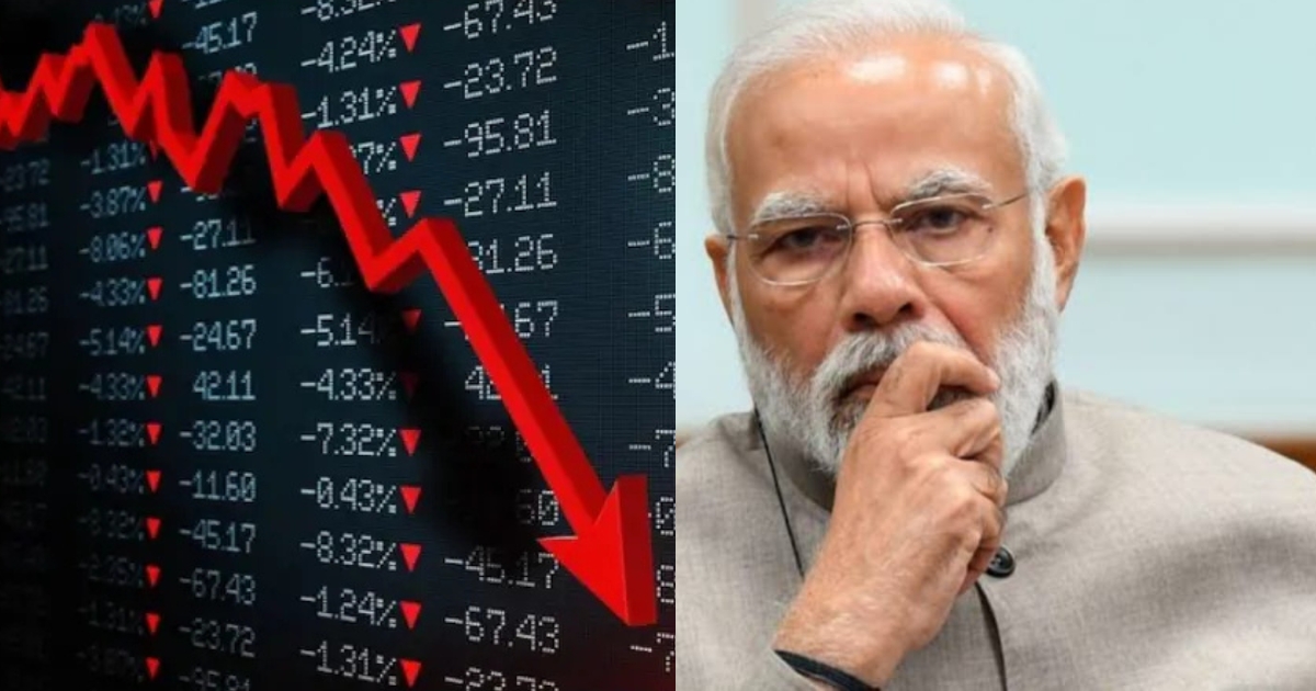 ভারতের শেয়ারবাজারে ১০ সেকেন্ডে গায়েব ২০ লাখ কোটি রুপি