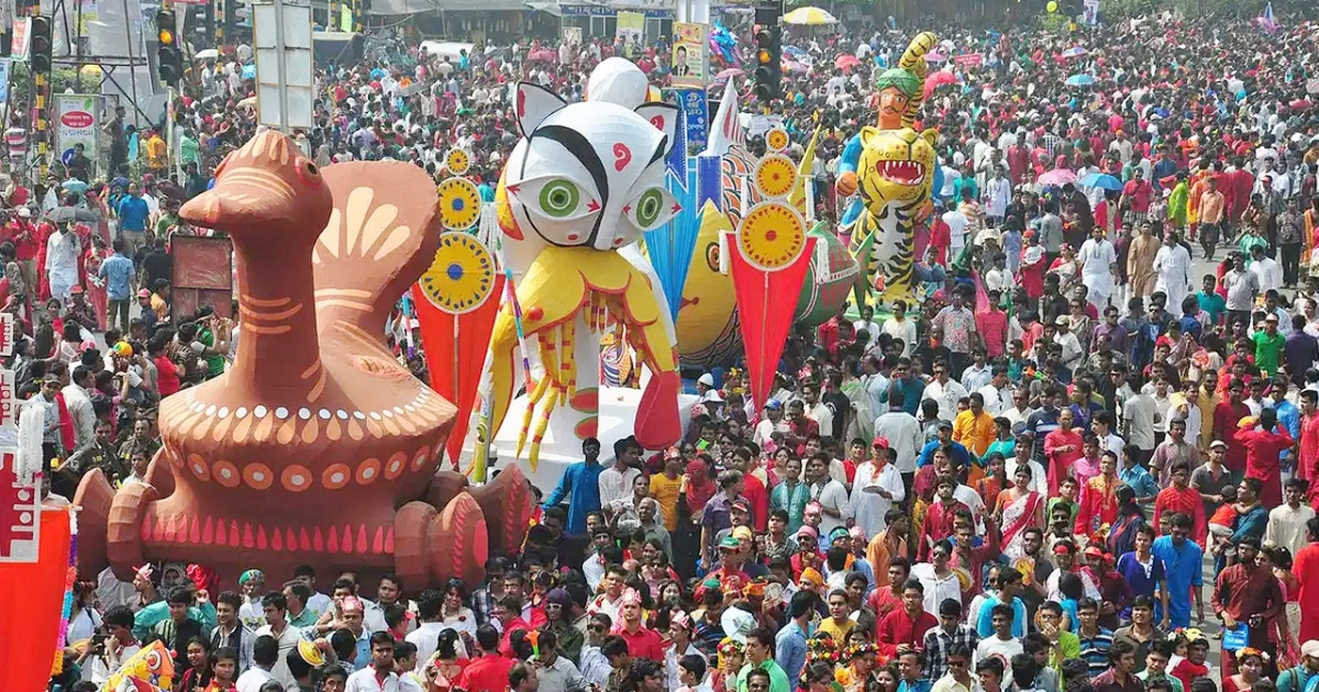 মঙ্গল শোভাযাত্রার নাম বদলে ‘বর্ষবরণ আনন্দ শোভাযাত্রা’