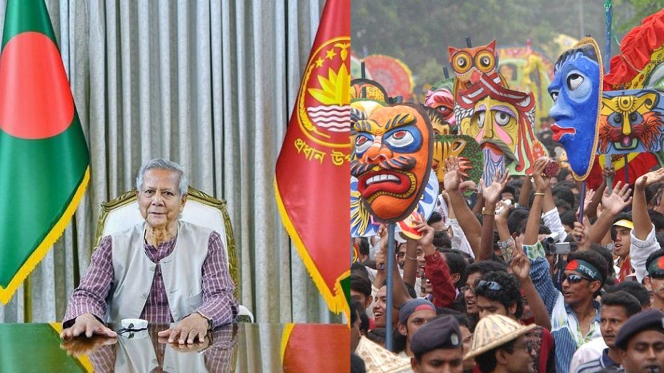 পহেলা বৈশাখ উপলক্ষে দেশবাসীকে শুভেচ্ছা জানালেন প্রধান উপদেষ্টা