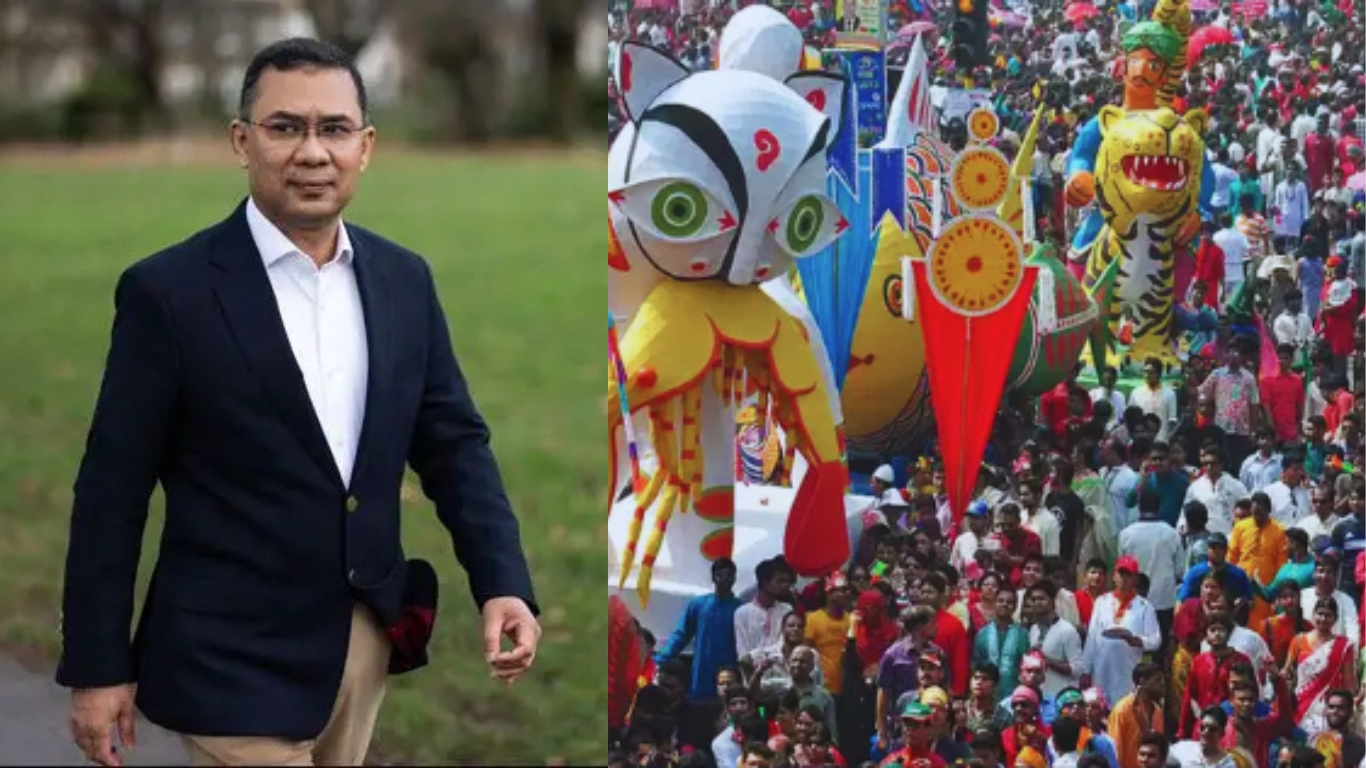 জাতির আত্মপরিচয়ে পহেলা বৈশাখ এক উজ্জ্বল উপাদান : তারেক রহমান