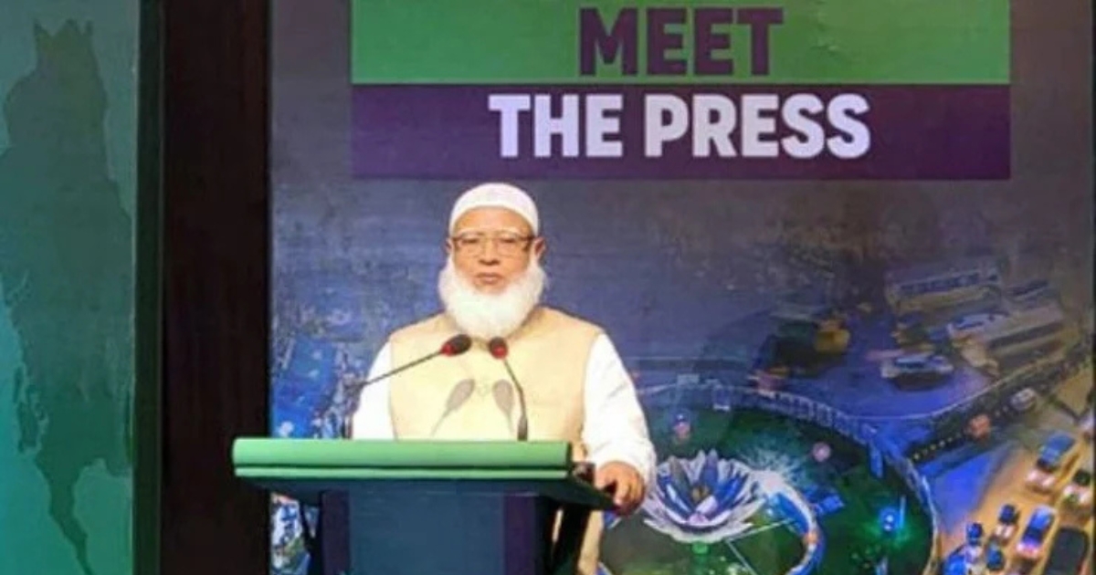 আমরা নির্বাচনের দাবি করতে পারি, দিনক্ষণ ঠিক করে দিতে পারি না : জামায়াত আমির