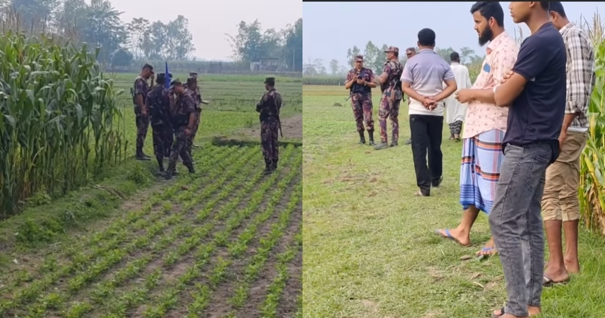 সীমান্তে বিএসএফ-এর বর্বরতা : গরিব  দিনমজুরকে ভারতে অপহরণ