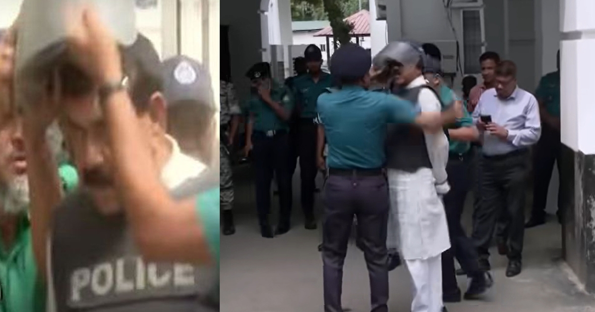 ট্রাইব্যুনালে হঠাৎ মেজাজ হারিয়ে মাথা থেকে হেলমেট ছুড়ে ফেলেন শাজাহান খান