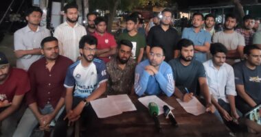 জাবি ছাত্রদলের কমিটি বিলুপ্তির দাবিতে সংবাদ সম্মেলন
