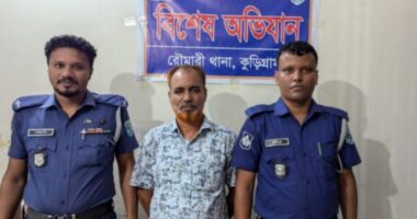 রৌমারীতে অটোভ্যান চালক হত্যার আসামী গ্রেফতার