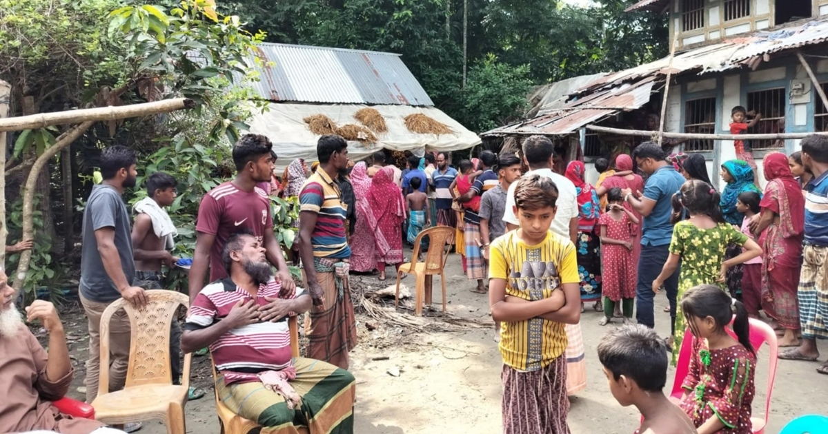 আমতলীতে বজ্রপাতে দুই সন্তানের জননীর মৃত্যু