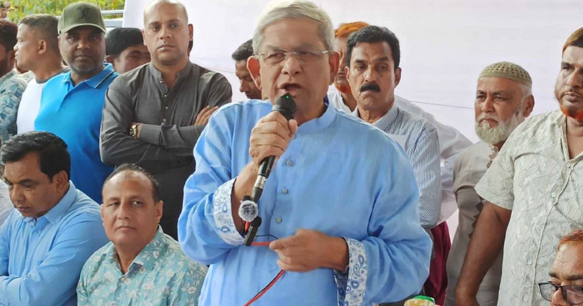 এবার এটাই আমার শেষ নির্বাচন : মির্জা ফখরুল