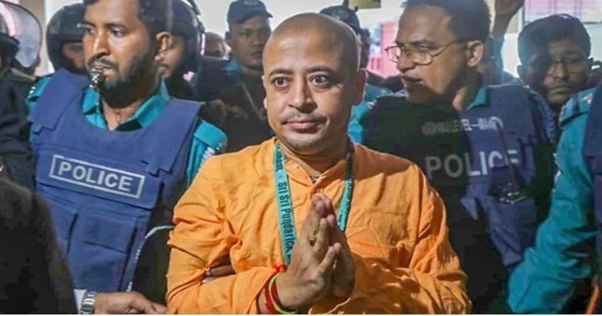 চিন্ময় দাসের জামিন স্থগিতের আদেশ প্রত্যাহার