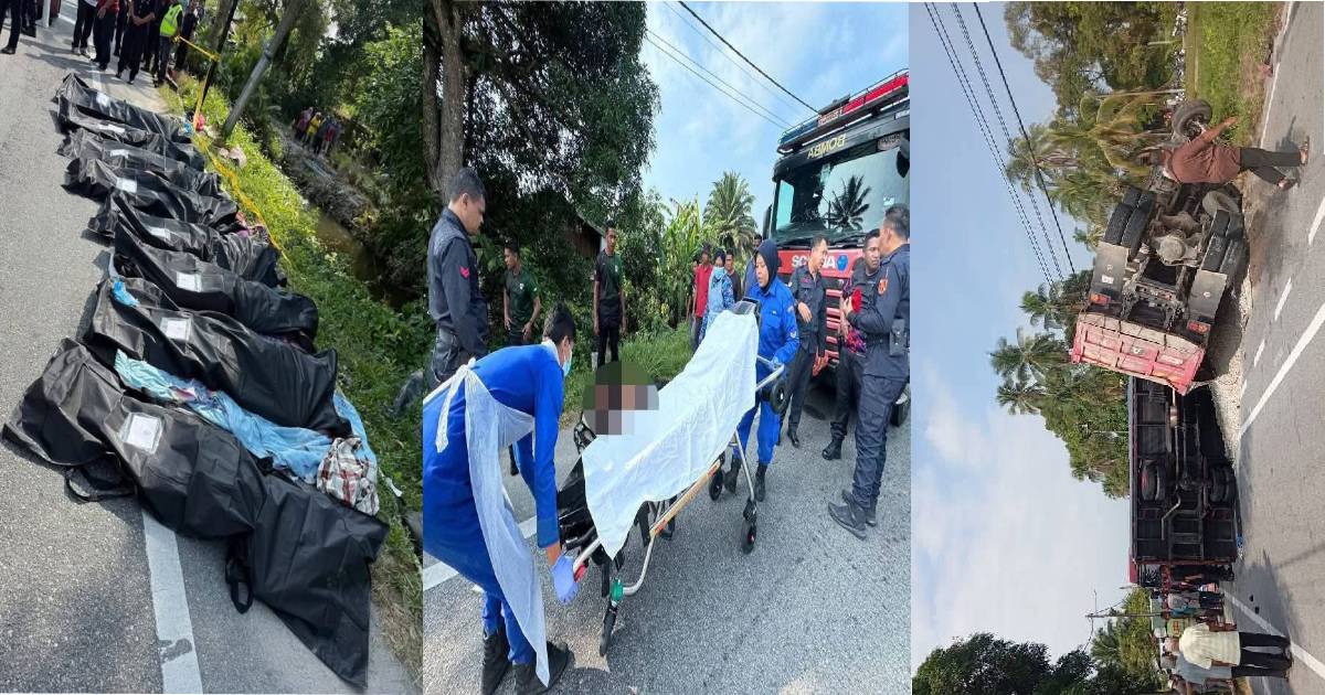 মালয়েশিয়ায় সড়ক দুর্ঘটনায় ৮ জন নিহত আহত আরো অনেকে
