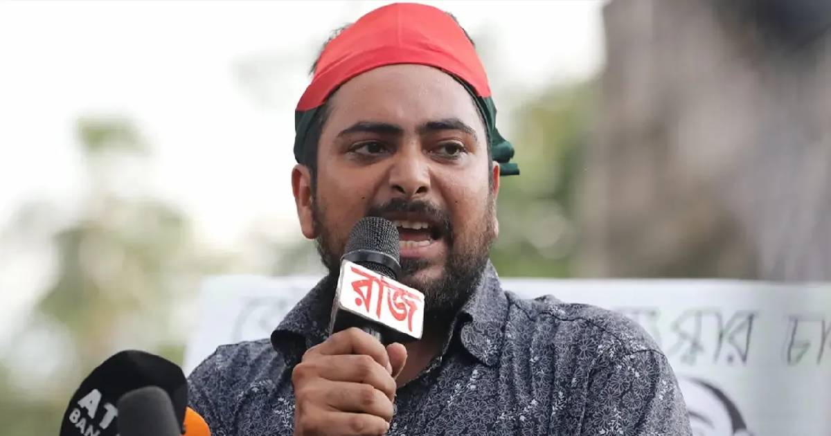 বিপ্লবী ছাত্র-জনতাকে অভিনন্দন : নাহিদ ইসলাম