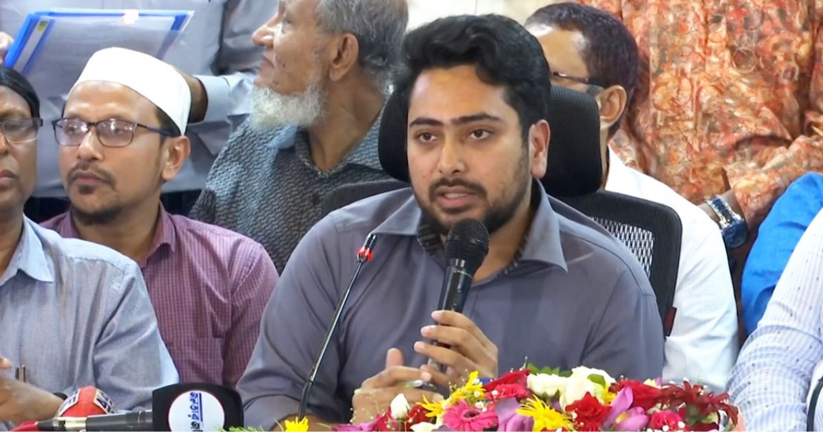 আওয়ামী লীগের এ দেশে রাজনীতি করার কোনো সুযোগ নেই : নাহিদ ইসলাম