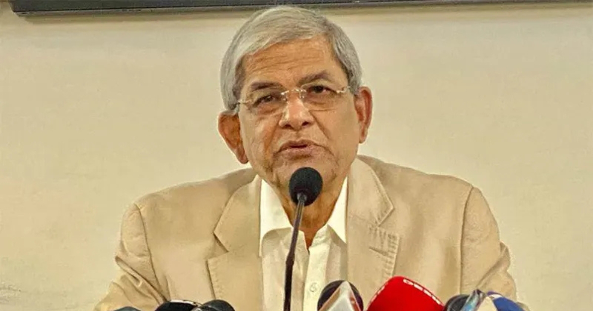 রাস্তার দু’পাশে সুশৃঙ্খলভাবে খালেদা জিয়াকে অভ্যর্থনা জানাবেন নেতাকর্মীরা : ফখরুল