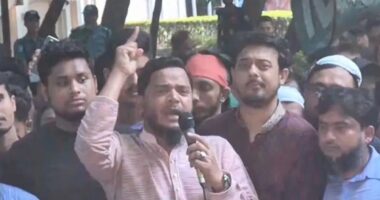 আজ দুপুরের আগেই আওয়ামী লীগকে নিষিদ্ধ করেই আমরা ঘরে ফিরব : ড. মাসুদ
