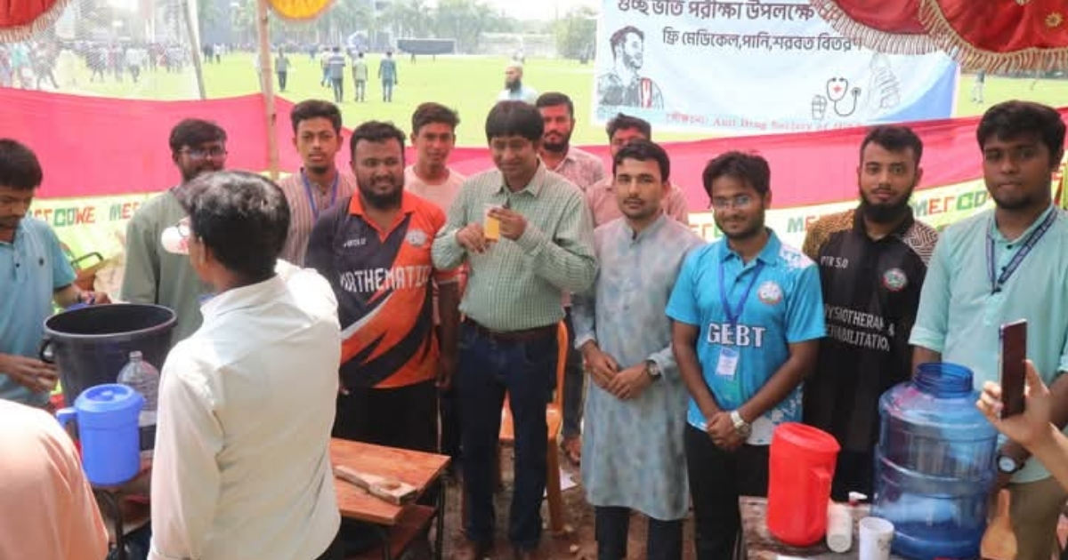 গুচ্ছ ভর্তি পরীক্ষার্থীদের সেবায় যবিপ্রবির বিভিন্ন ক্লাব-সংগঠন