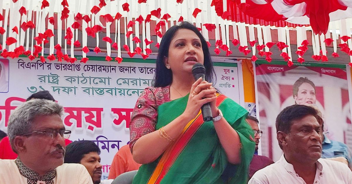 আ.লীগকে নিষিদ্ধ করতে সবার আগে আওয়াজটা বিএনপিই তুলেছিল : পুতুল